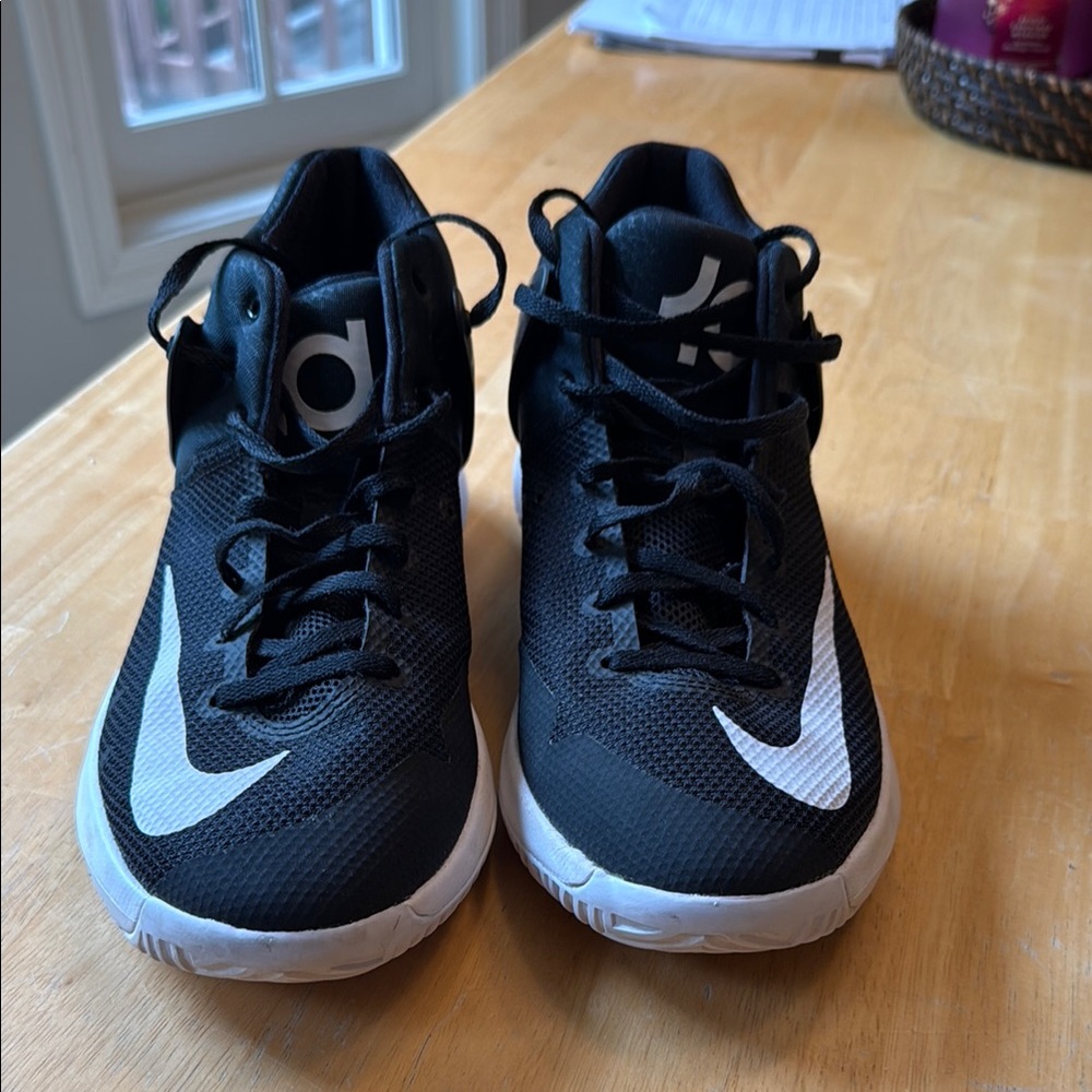 Nike Black and White Kevin Durant sneakers